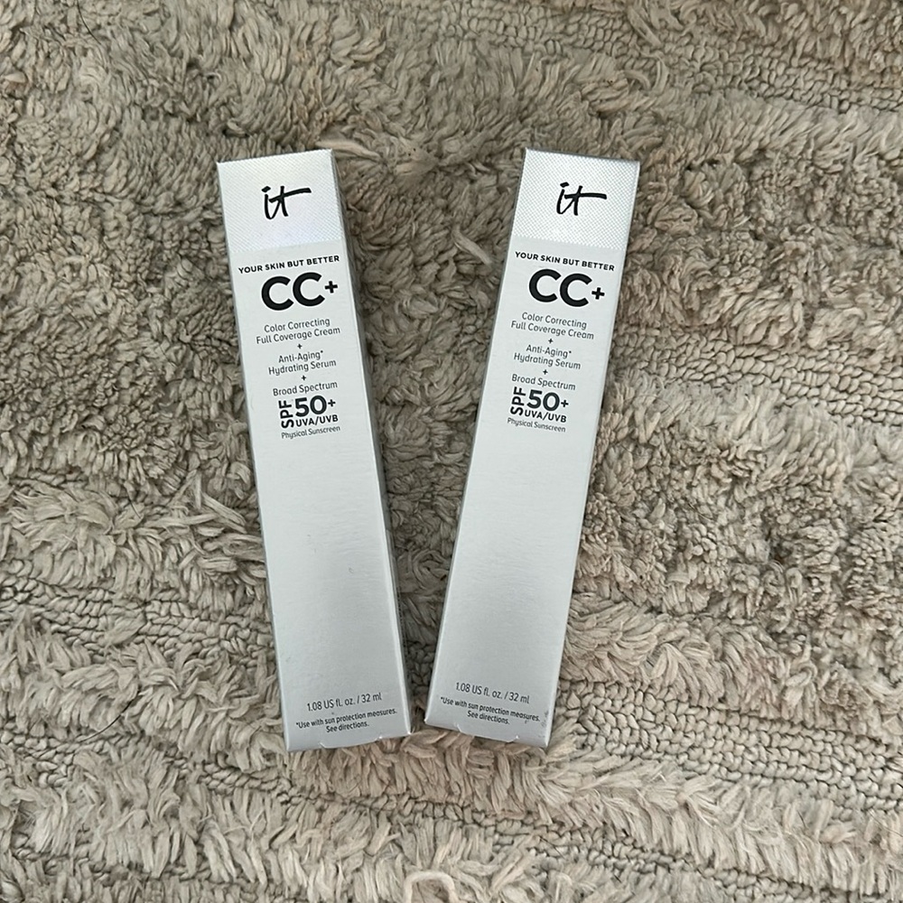 It cosmetics cc cream, SPF 50 tan warm only!